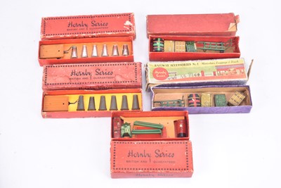 Lot 234 - Hornby 0 gauge No 1 and 2 and 3 Railway Accessories Sets