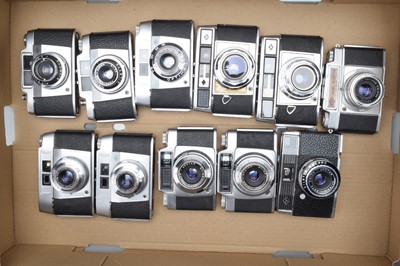 Lot 337 - A Tray of Agfa Silette 35mm Cameras