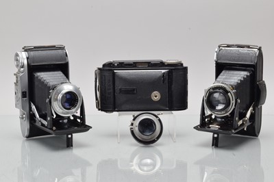 Lot 341 - Three Voigtländer Folding Cameras
