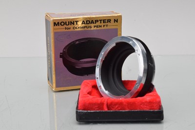 Lot 375 - An Olympus Pen FT Mount Adapter N