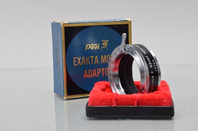 Lot 376 - An Olympus Pen F Exakta Mount Adapter