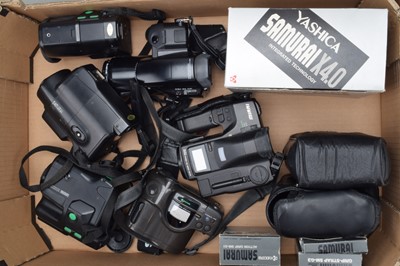 Lot 388 - A Group of 35mm Bridge Cameras
