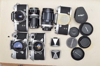 Lot 410 - Three Miranda SLR Cameras