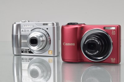 Lot 443 - Two Compact Digital Cameras