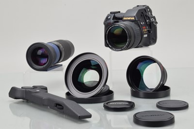 Lot 449 - A Olympus Camedia E-20p Digital Camera