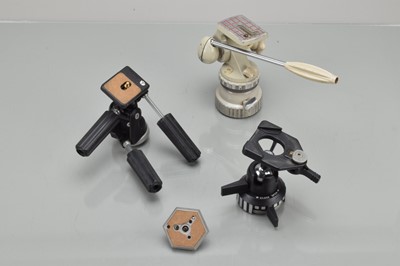 Lot 451 - Three Tripod Heads