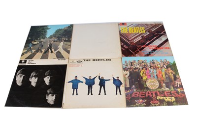Lot 126 - Beatles LPs