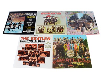 Lot 184 - Beatles LPs