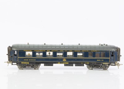 Lot 283 - Elettren Finescale 0 Gauge Continental 17" Wagons-Lits Dining Car 