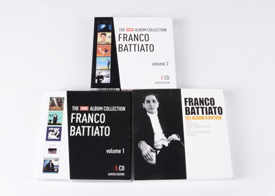 Lot 271 - Franco Battiato CD Box Sets