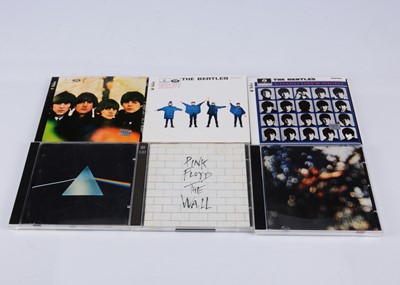 Lot 320 - Beatles / Pink Floyd CDs