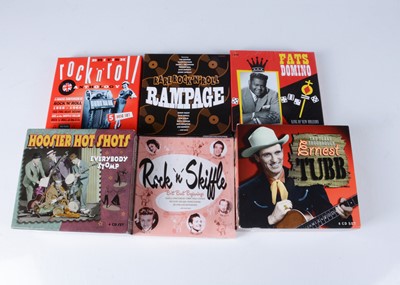 Lot 325 - Blues / Bluegrass / Rock n Roll CD Box Sets