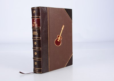 Lot 359 - George Harrison / Genesis Publications / I Me Mine Book