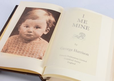 Lot 359 - George Harrison / Genesis Publications / I Me Mine Book
