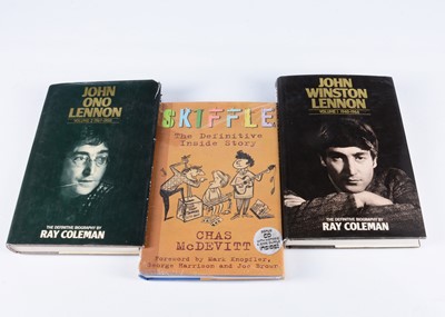 Lot 361 - John Lennon / Ray Coleman Books / Signed