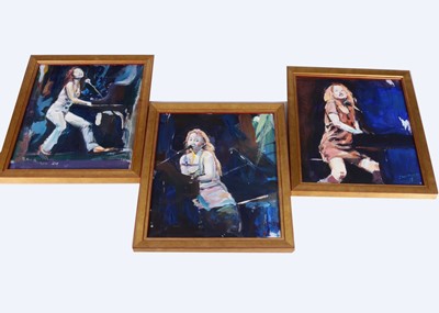 Lot 389 - Tori Amos / Sam Burton Paintings