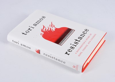 Lot 394 - Tori Amos Book / Resistance / Signed