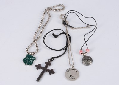 Lot 401 - Tori Amos / Tour Necklaces
