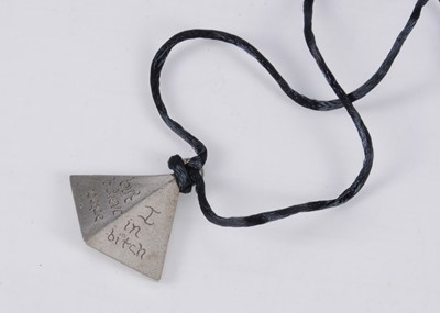 Lot 403 - Tori Amos / Under The Pink Necklace / Pendant