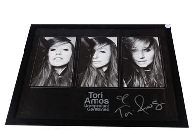 Lot 414 - Tori Amos / Unrepentant Geraldines Tour Poster / Signed