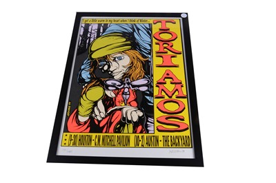 Lot 424 - Tori Amos / Jermaine Rogers Concert Poster