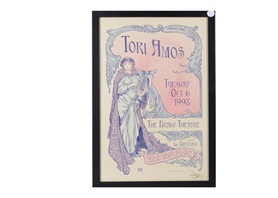 Lot 430 - Tori Amos / David Dean Concert Posters