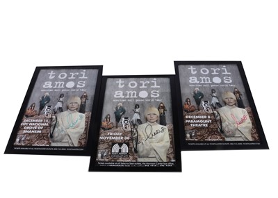 Lot 433 - Tori Amos / American Doll Posse Tour Posters / Signed