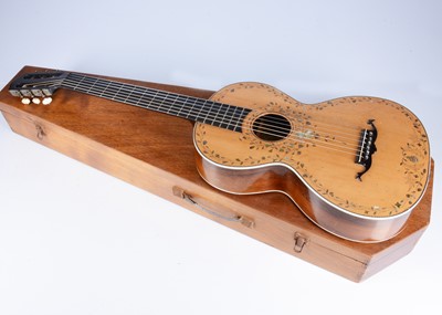 Lot 436 - Parlour Guitar