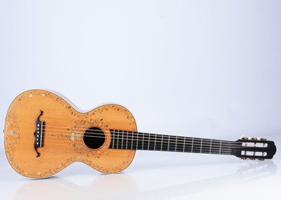 Lot 436 - Parlour Guitar