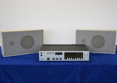 Lot 457 - Braun Receiver / Speakers