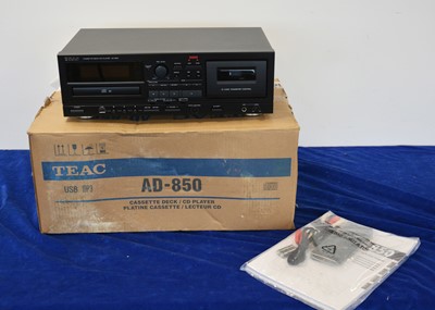 Lot 458 - Teac CD Cassette Deck AD-850