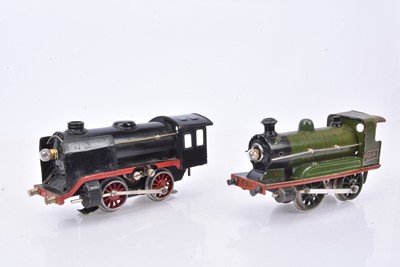 Lot 310 - Marklin 0 Gauge electric 0-4-0 Tender Locomotives without Tenders