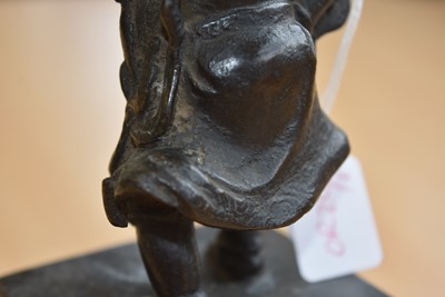 Lot 20 - A pair of Chinese Bronze Candlesticks