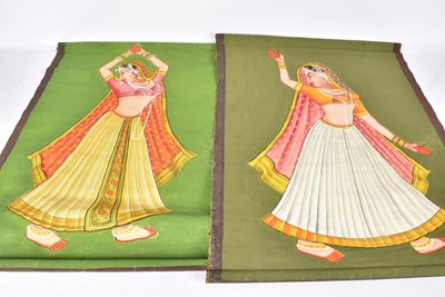 Lot 24 - A group of five Indian Maharani paintings