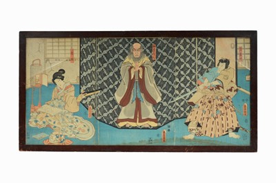 Lot 79 - A Japanese ukiyo-e woodblock print