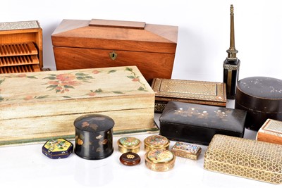 Lot 127 - A collection of Decorative Boxes