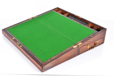 Lot 132 - A Victorian Mahogany Writing Slope