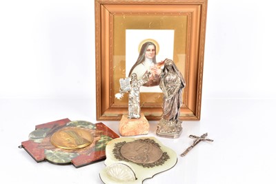 Lot 140 - A selection of Religious items