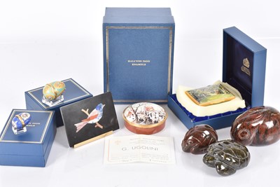 Lot 145 - A group of four Halcyon Days Enamels