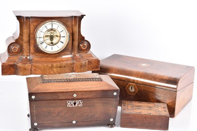 Lot 150 - Four Victorian wooden items