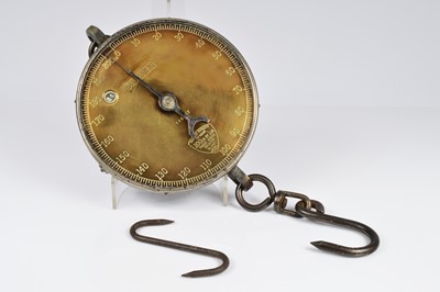 Lot 170 - Antique Salter 200LB scale
