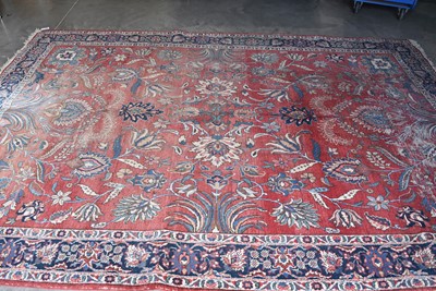 Lot 175 - A Persian Woollen Carpet