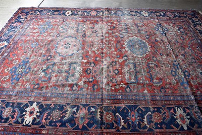 Lot 176 - A large Turkish Woollen Carpet