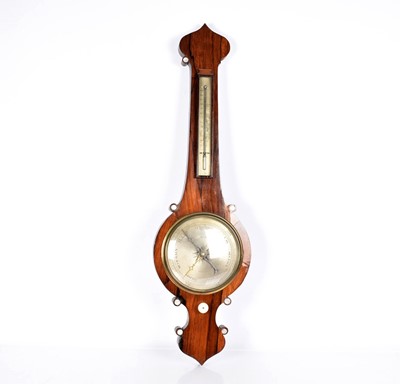 Lot 177 - A Tuck of Romsey Banjo Wall Barometer
