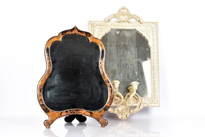 Lot 178 - An Oriental Table Mirror