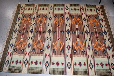 Lot 190 - A Vintage Denizli Kilim Rug