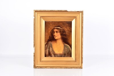 Lot 204 - An early 20th Century Crystoleum Reverse Painting on Glass by A. Asti