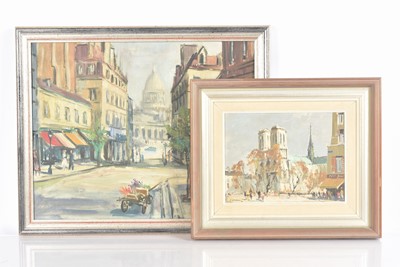 Lot 230 - Two oil paintings
