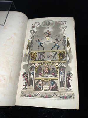 Lot 257 - George Cruikshank (1792 -1878) (illustrator) and David Carey ( 1782-1824) (author) "Life in Paris" [1822]