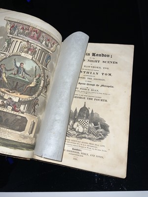 Lot 259 - George & Isaac Cruikshank (illustrators) and Pierce Egan (author) "Life in London" [First Edition 1821]
